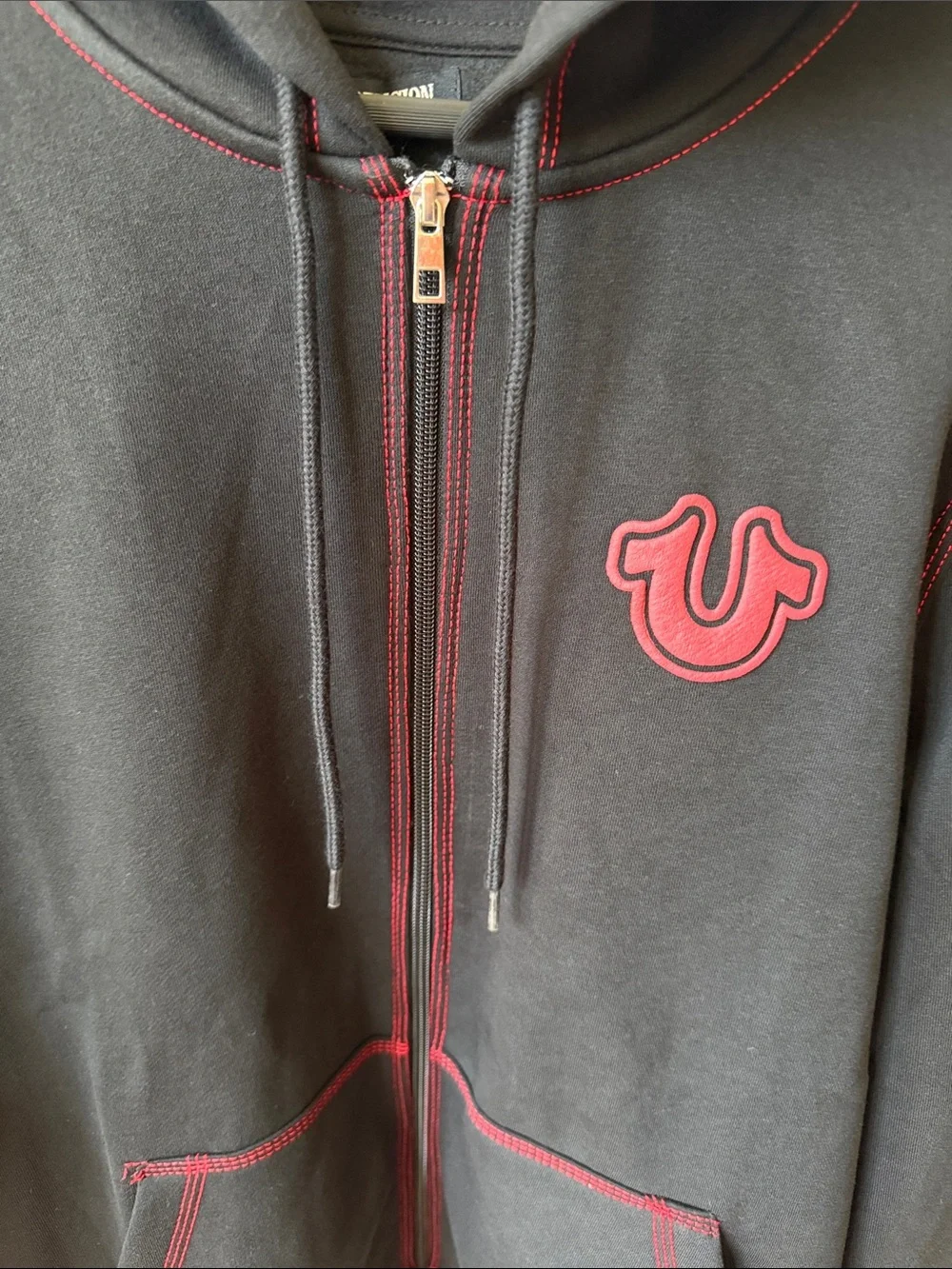 NWT True Religion zip up hoodie